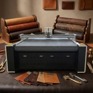 CNC Digital Cutting System for Automotive Upholstery, Leather, PVC, Fabric, Foam, and Composite Materials