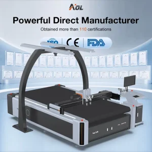 CNC Fabric Cutter for Cotton Linen Denim Material Apparel Production Applications