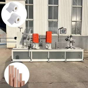 CNC Jumbo Roll Paper Core Making Machine for Bathroom and Kitchen Towel Rolls