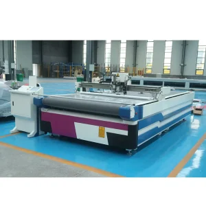 CNC Oscillating Knife Cutting Machine for Leather Textile Foam Rubber and Composite Materials