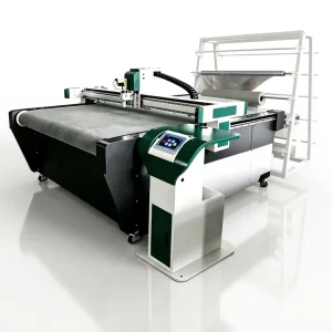 CNC Oscillating Knife Leather Cutting Machine Automatic for Genuine Leather Cowhide Shoes Bags Factory High Precision