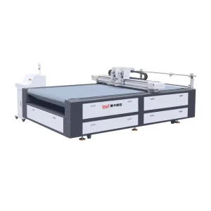 CNC Oscillating-knife Leather Cutting Machine with High-speed Servo Motor