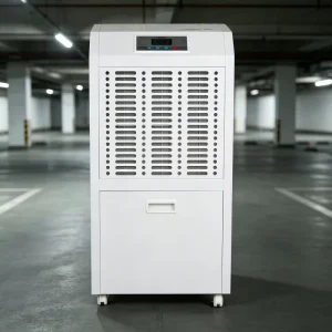 Cabinet-Type Industrial Dehumidifier 60L/D Floor-Standing Commercial Air Dryer 220V Digital