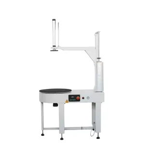 Carton Box Pallet Wrapping Machine with Top Press