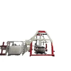 Circular Loom with 6-Shuttle Weaving and Dual Winding