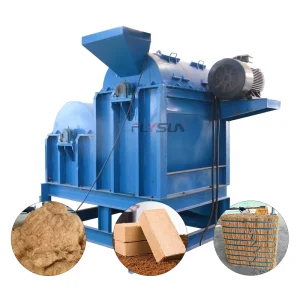 Coir Fiber Defibering and Baling Production Line for Coconut Shell and Palm Husk