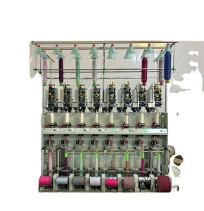 Color Change Yarn Twisting Machine for Cotton Fiber Processing, PLC Motor, Core Components, 1500kg