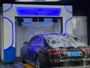 Commercial Automatic High Pressure Car Wash Machine with Wheel Brush and Water Saving for Car Wash Stations