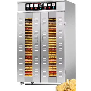 Commercial Carbon Steel Electric Dehydrator Fruit Vegetable Dryer Industrial Food Dehydration Meat Drying Oven 220V Equipment