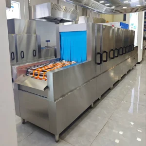 Commercial Fruit and Vegetable Basket Washer for Food Industry