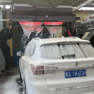 Commercial Fully Automatic Touchless Car Wash Machine 360 High-Pressure Car Washing System with Dryer