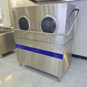 Commercial Hood-Type Dishwasher, Double Hood Dishwasher