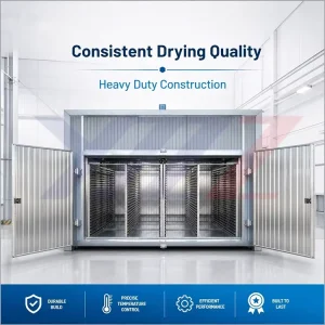 Commercial Large Capacity Food Dehydrator for Fruit and Meat Processing