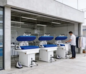 Commercial Laundry Equipment Industrial Steam Press Iron for Laundries