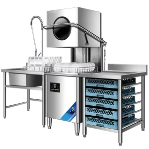 Commercial Stainless Steel Dishwasher for Home and Industrial Use