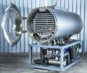 Commercial Vacuum Freeze Dryer Lyophilizer Stainless Steel Food Freeze-Drying Machine for Fruit Vegetable Pet Meat and Snacks