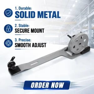 Compact Steel Bobbin Winder with Auto-Stop Function for Textile Thread Winding
