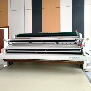 Computerized Fabric Spreading Machine with Motor and Bearing, Auto Cloth Spreader for Knitted and Woven Fabric