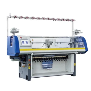 Computerized Flat Knitting Machine for Full Jacquard Collar Weaving, Automatic 14G