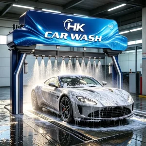 Contactless 360-Degree Car Wash Machine with Unmanned Self-Service and Eco-Friendly Water System