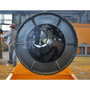Continuous Indirect Steam Rotary Drum Dryer for Manure, Liquid Food Pellets, and Municipal Solid Waste