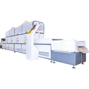 Continuous Industrial Microwave Drying Line for Lithium Battery Raw Material Powder Processing