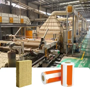 Continuous Insulation Board Rock Wool Production Line with Electric Furnace