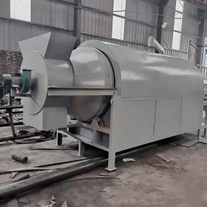 Continuous Rotary Steam Drum Dryer Machine for Food Processing Coal Rotary Drum Dryer Energy Saving High Capacity Stainless