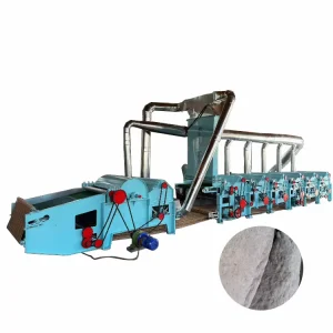 Cotton Fiber Opener Machine for Nonwoven Fel Textile Cotton Waste Recycling