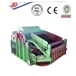 Cotton and Textile Waste Yarn Opening and Cleaning Machine for Textile Manufacturing Plants