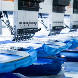 Custom Machine Embroidery Service OEM ODM Computerized Embroidery Processing Factory for Apparel Bags Caps Hospital Airplane