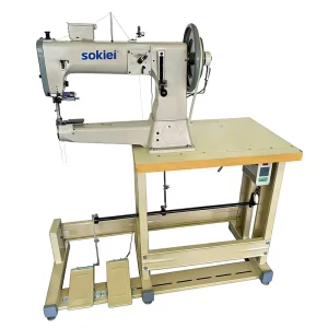 Cylinder-Arm Compound-Feed Industrial Sewing Machine for Leather Products