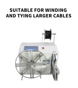 DG-590 Electric Semi-Automatic Small Motor Cable Winding Machine Cable Manufacturing Equipment