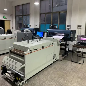 DTF Heat Transfer T-Shirt Printing Machine Digital Inkjet 60cm 2-Head I3200 DTF Printer