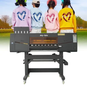 DTF Printer 60cm Width Full-Automatic Direct Film Printing Machine for Fabric Garment Textile T-Shirt Hoodie