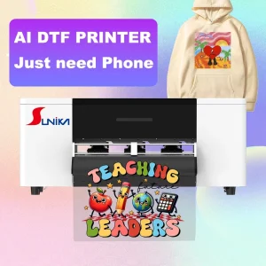 DTF Printer XP600 No Computer Required Phone Remote UDisk Print Auto Maintenance Quiet Guide Rail for Custom Gift Shop