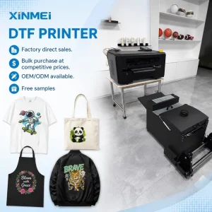DTF Printing Machine I3200 XP600 A3 DTF Printer PET Film Heat Transfer Printer for Clothing Dual Head