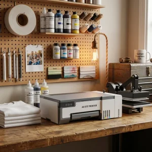DTF Textile Tshirt Printing Machine Xp600 A4 Desktop DTF Clothes Printer for Small Business