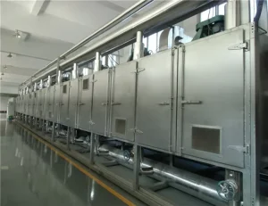 DWT-1.2-8 Series Automatic Conveyor Mesh Drum Drying Equipment for Food Processing