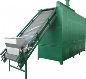 DWT2-10-3 Series Vegetable Leaf Conveyor Mesh Belt Drum Drying Equipment SUS304