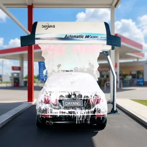 DY W360S Electric Steel Touchless Automatic Car Wash Machine, 8 MPa, 24H, Foam Spray