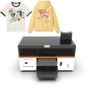 Desktop Single-Station DTG Printer for DIY Personalized T-Shirt, Hoodie, and Fabric, Digital Garment Inkjet Printer