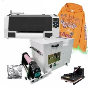Digital A3 Automatic DTF Printer for PET Film T-Shirts, XP600 Head, 33cm Width