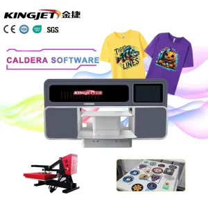Digital Flatbed Direct-to-Garment T-Shirt Logo Printer for Clothes