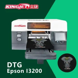 Digital Flatbed T-Shirt Direct-to-Garment Logo Printer for Clothes