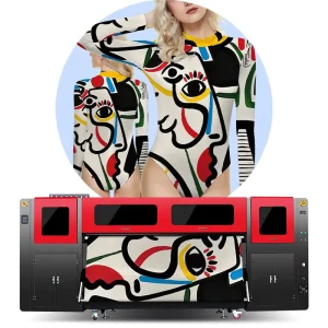 Digital Flatbed Textile Printer for Polyester, Chiffon, and Velvet