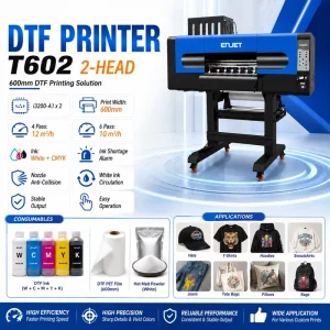 Digital PET Film DTF Printer with Direct T-Shirt Printing