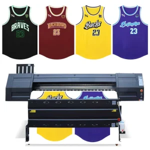 Digital Textile Printing Machine DX5 Automatic 1.8m 1.9m 3.2m Sublimation Transfer Paper Cloth Inkjet Printer