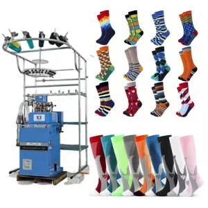 Direct Factory Automatic Sock Knitting Machine for Sock Making