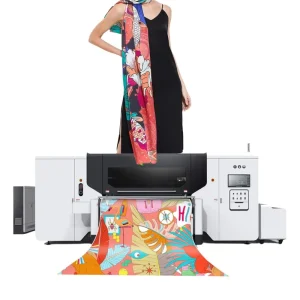 Direct-to-Fabric Digital Textile Printer Polyester for Terry Towel Pajama Fabric